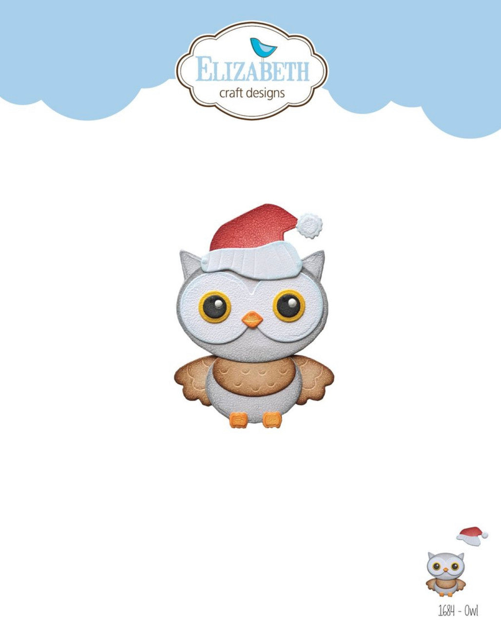 Elizabeth Craft Designs Juego de troqueles de búho